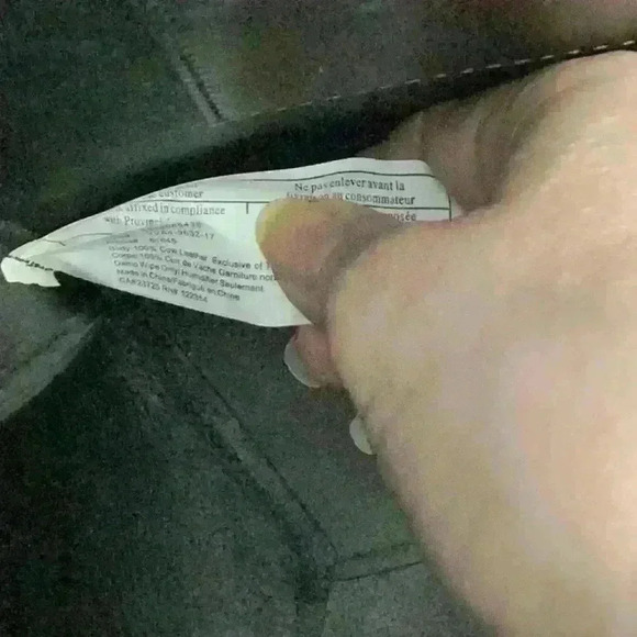 Alxiliary Black Leather Tote Bag - Picture 7 of 16